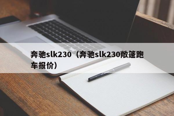 奔驰slk230（奔驰slk230敞篷跑车报价）