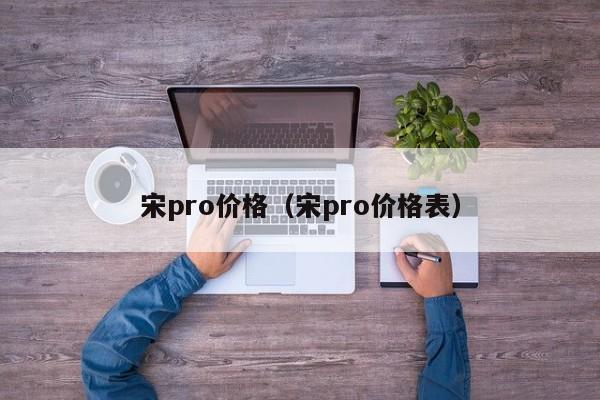 宋pro价格（宋pro价格表）