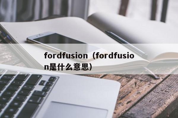 fordfusion（fordfusion是什么意思）