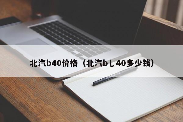 北汽b40价格（北汽b乚40多少钱）