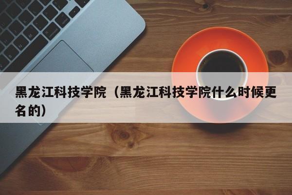 黑龙江科技学院（黑龙江科技学院什么时候更名的）