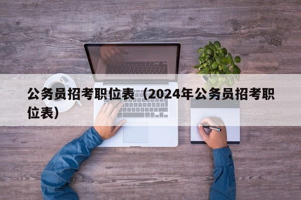 公务员招考职位表（2024年公务员招考职位表）